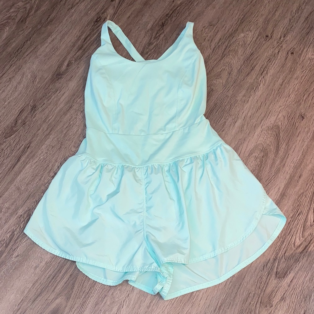 Avia Seafoam Athletic Romper